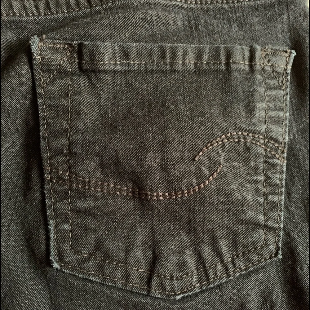 Levi Strauss & CO Signature At Waist Bootcut Black Woman’s Misses Size 8 Jeans - Picture 3 of 7